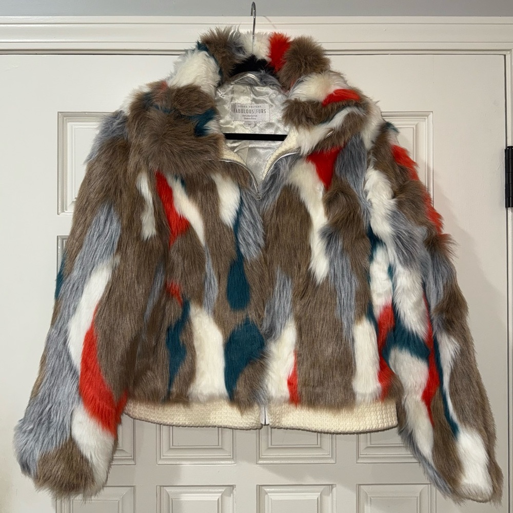 EUC Donna Salyers Fabulous Furs Jacket